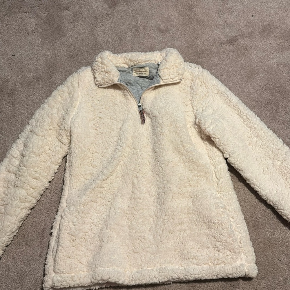 Comfy Sherpa Quarter zip 
Size S 
Only worn a couple times